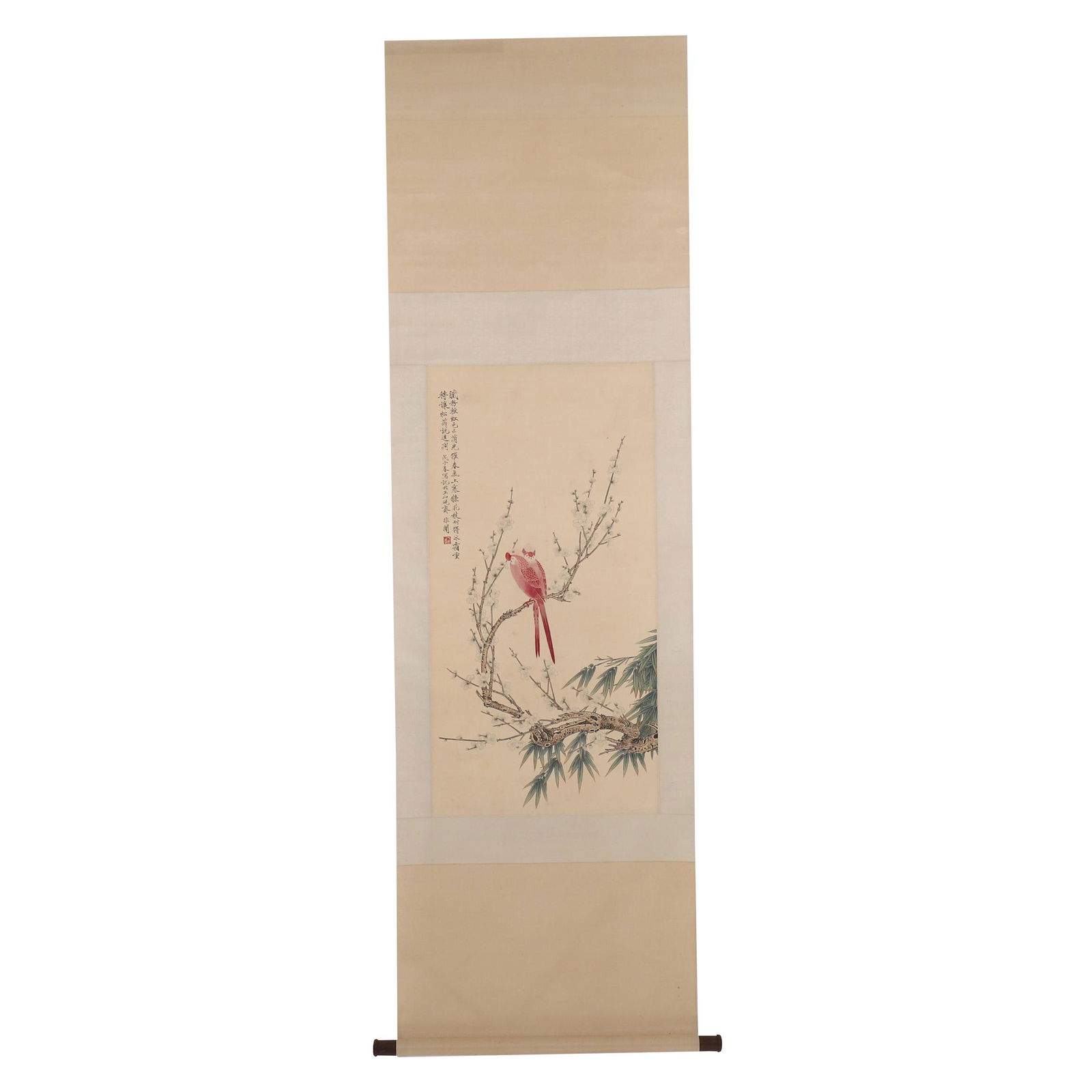 YU FEIAN FLOWER & BIRD SCROLL PAINTING (1 of 10)