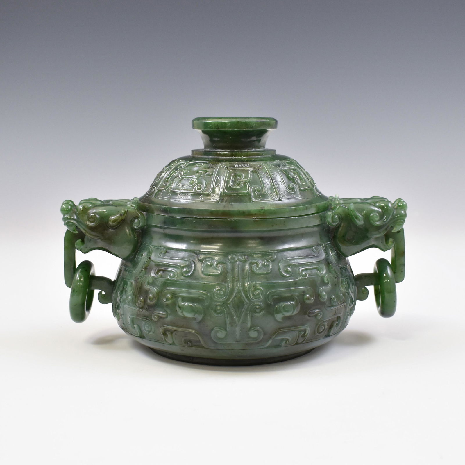 GREEN JADE LIDDED CENSER (1 of 8)