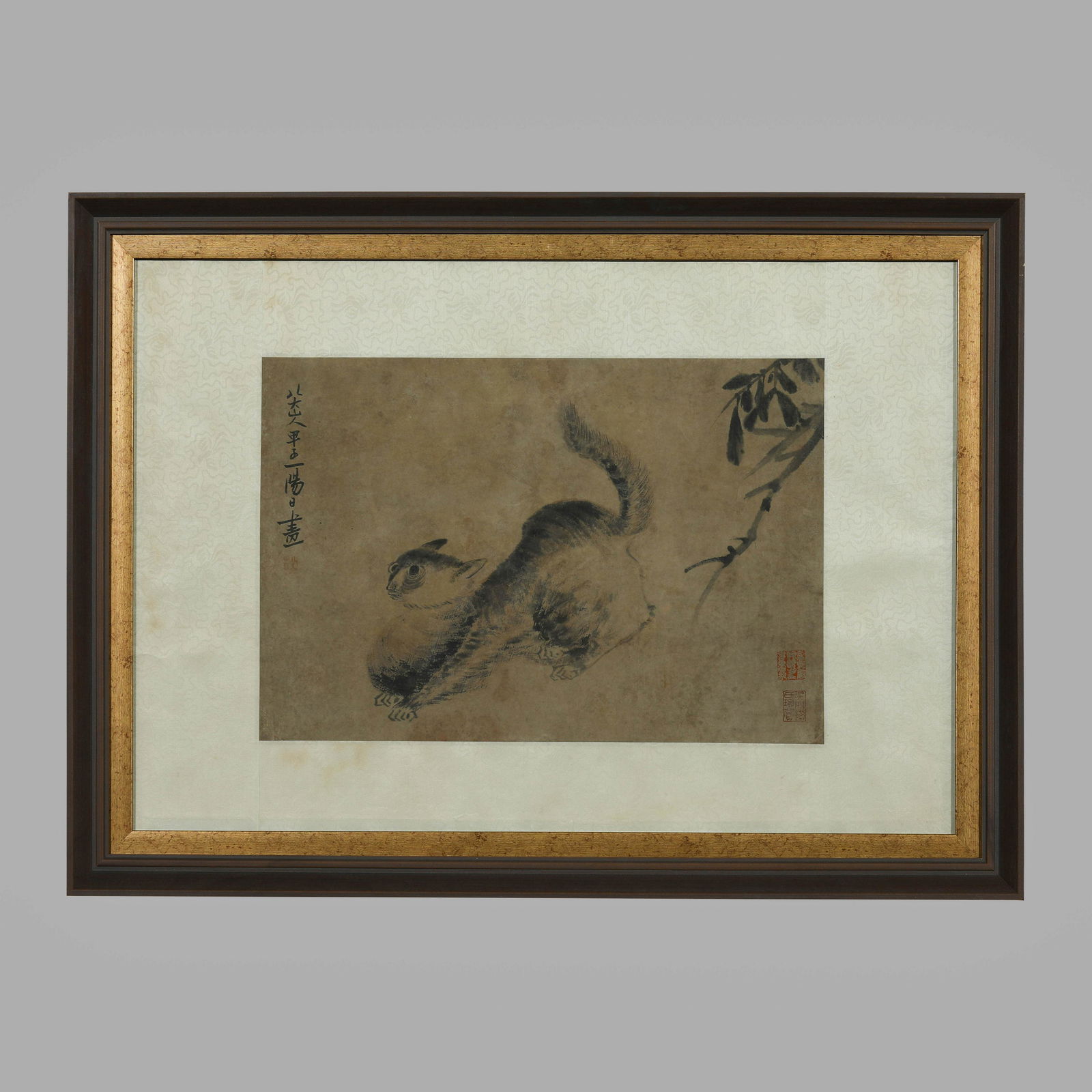 BADA SHANREN FRAMED PAINTING (1 of 6)