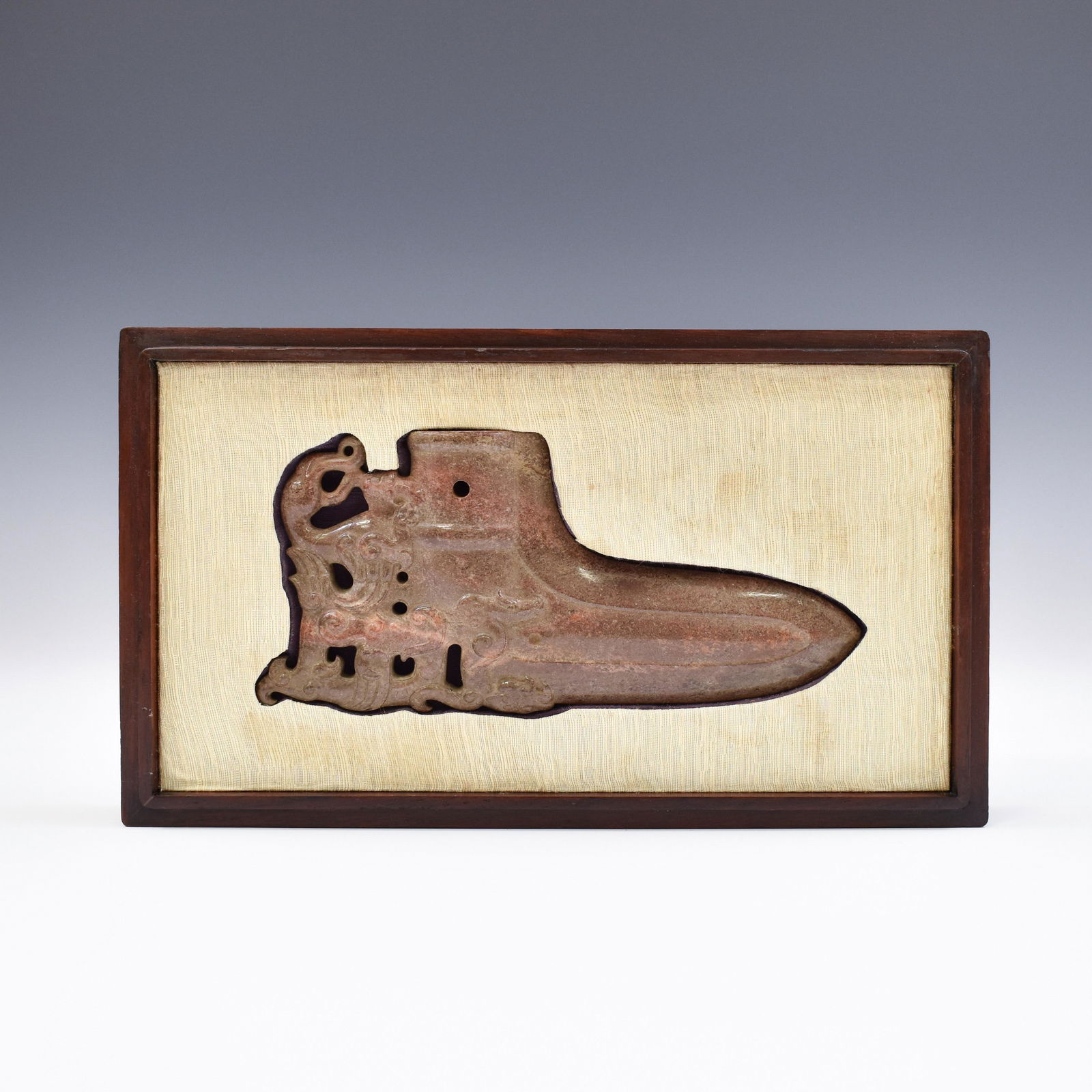 WARRING STATES JADE GE CEREMONIAL WEAPON (1 of 12)