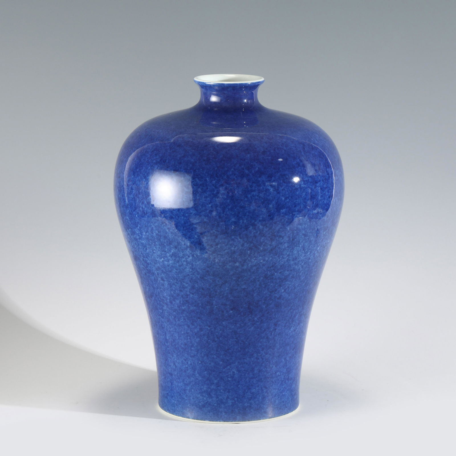 QING QIANLONG SNOW BLUE MEIPING JAR (1 of 10)