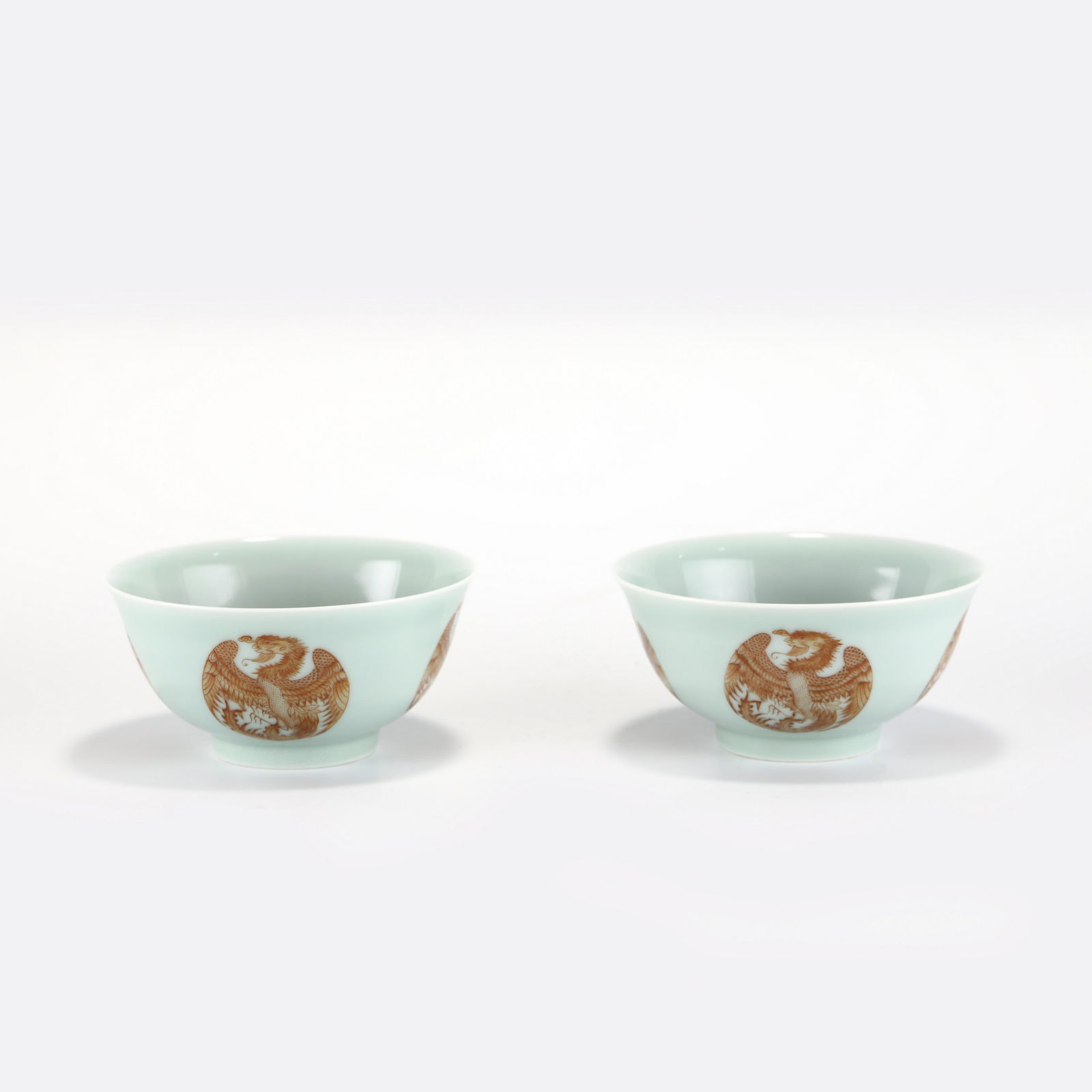 QING KANGXI PHOENIX MEDALLIONS BOWL (1 of 10)