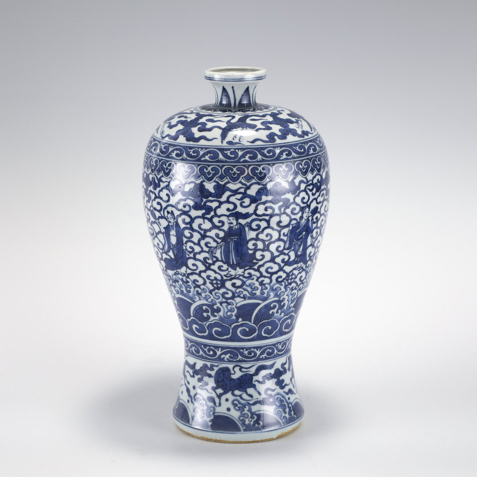 MING JIAJING BLUE & WHITE MEIPING JAR (1 of 10)