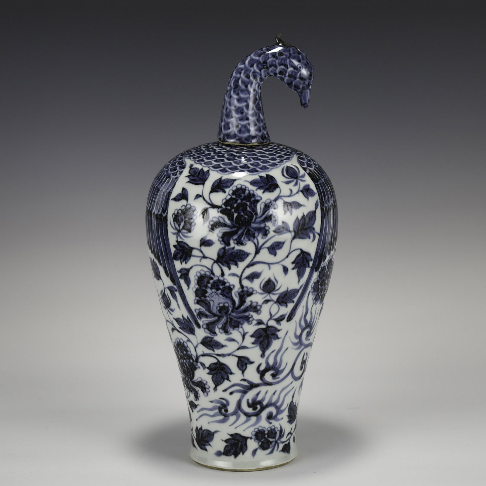 YUAN BLUE & WHITE PLUM JAR (1 of 10)