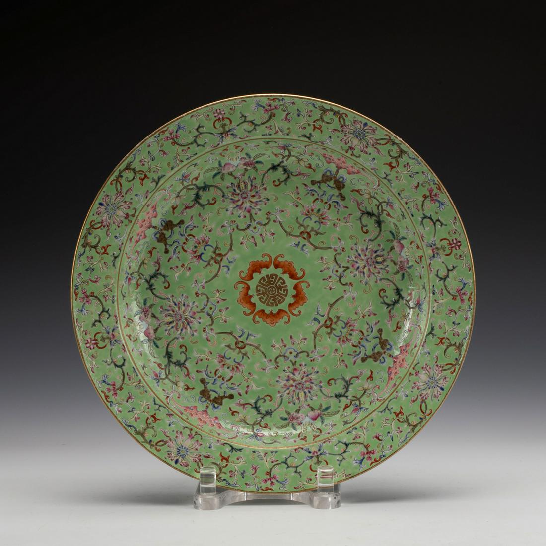 JIAQING FAMILLE ROSE PLATE (1 of 9)