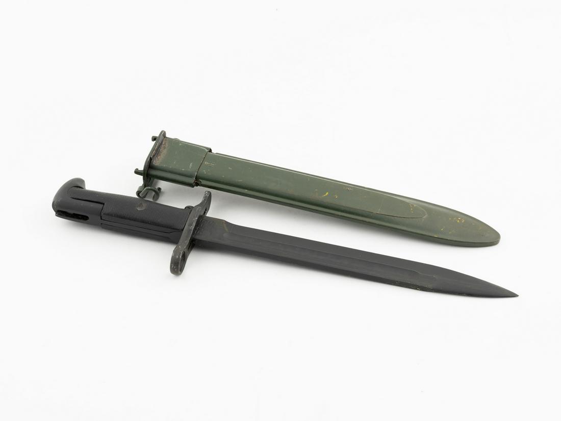 TAIWAN COLD WAR ERA, M1 GARAND BAYONET, KS 60-6, IH SCABBARD (1 of 6)
