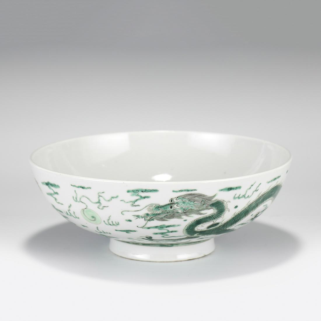 DAOGUANG GREEN GLAZED BOWL (1 of 8)