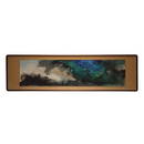 FRAMED ZHANG DAQIAN SPLAH BLUE LANDSCAPE PAINTING