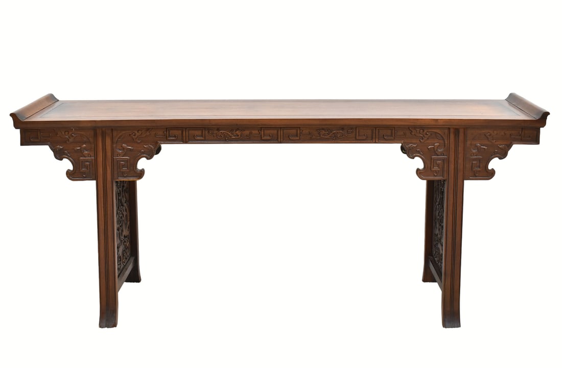 EVERTED RIM HUANGHUALI LONG ALTAR TABLE (1 of 11)