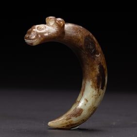 C - SHAPED JADE DRAGON OF HONGSHAN CULTURE