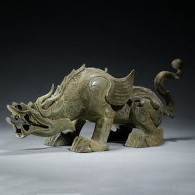 BRONZE DRAGON AWE - INSPIRING ARTIFACT AND CULTURAL SYMBOL