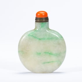JADEITE SNUFF BOTTLE