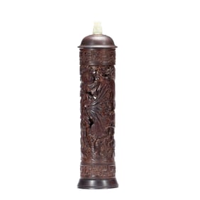 WOODEN - CARVED INCENSE HOLDER