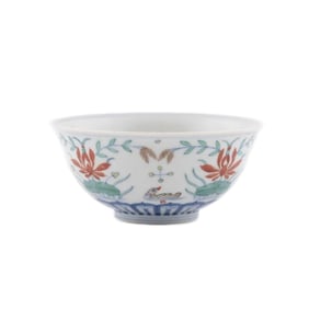 YONGZHENG DOUCAI BOWL