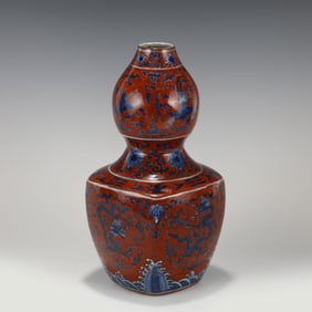 MING JIAJING GOURD BOTTLE