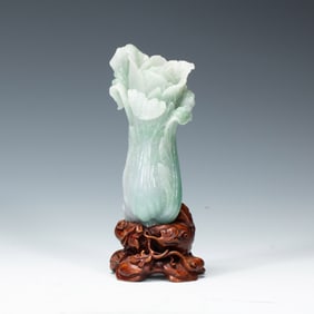 JADE CABBAGE ORNAMENT
