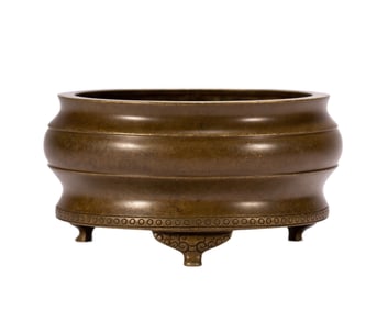BRONZE INCENSE BURNER