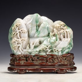 JADEITE MOUNTAIN - SHAPED ORNAMENT