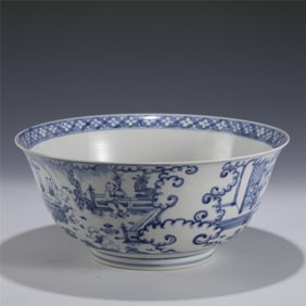 MING CHENGHUA BLUE & WHITE BOWL