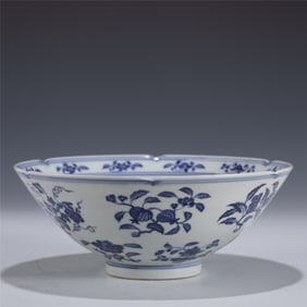 MING XUANDE BLUE & WHITE BOWL