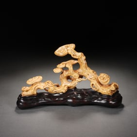 CHINESE GANODERMA - SHAPED ORNAMENT