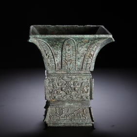 CHINESE BRONZE ZUN