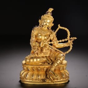 GILT - BRONZE STATUE OF KURUKULLA