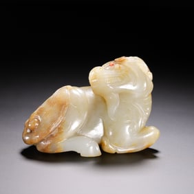 JADE - CARVED MYTHICAL BEAST