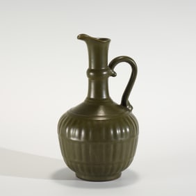 QING QIANLONG FOAM TEA POT