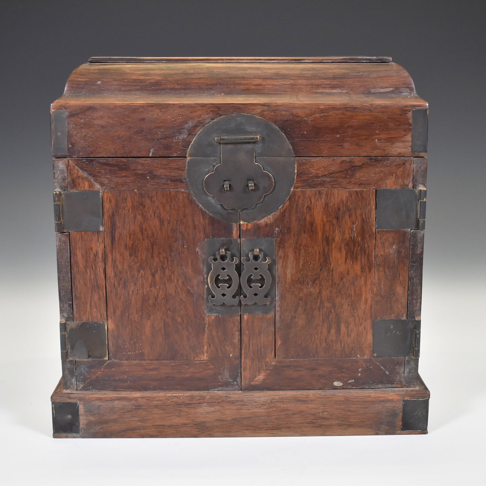 LARGE CHINESE HUANGHUALI DRESSING CASE, GUANPIXIANG (1 of 4)
