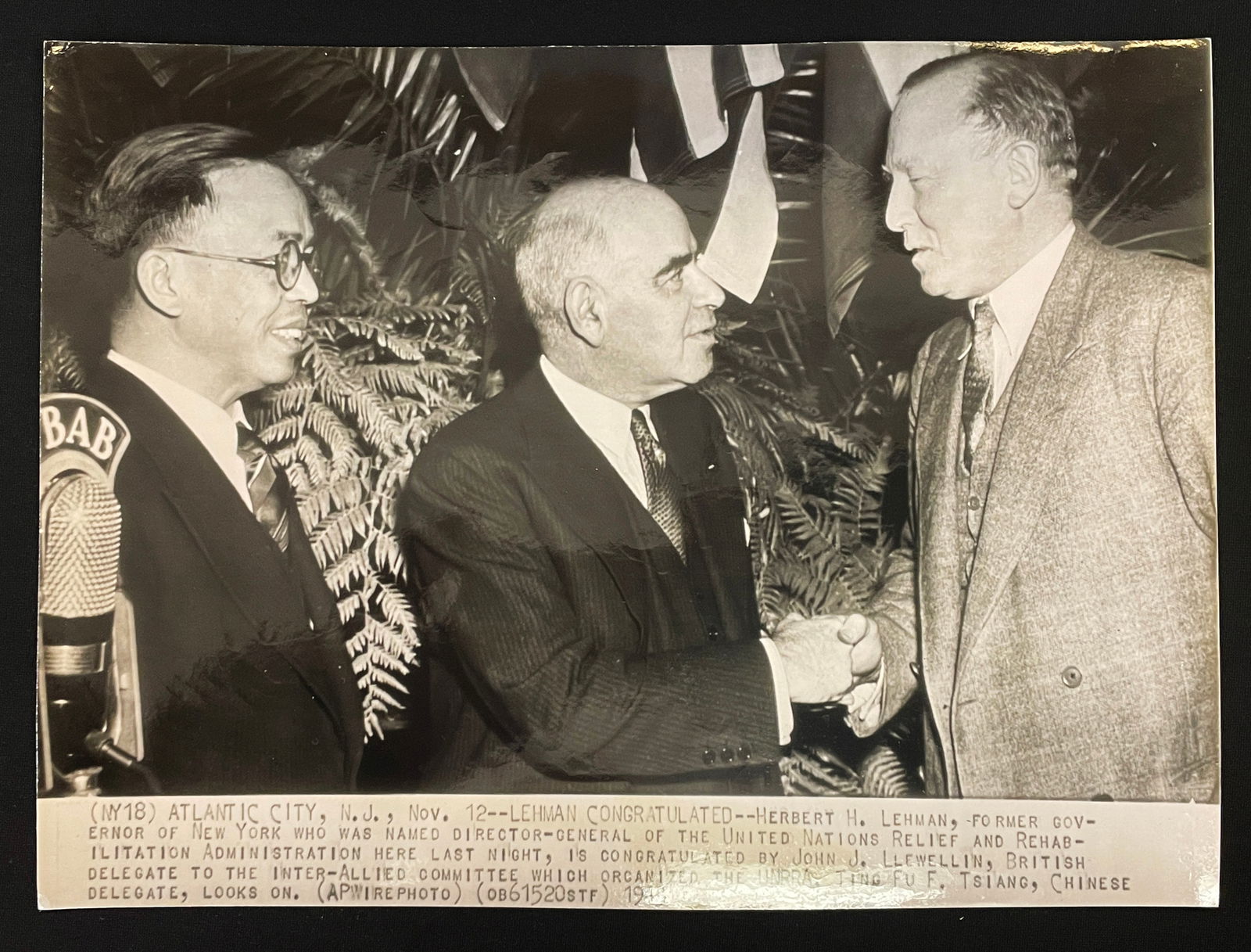 TSIANG TINGFU RELATED DOCUMENTS (1 of 2)