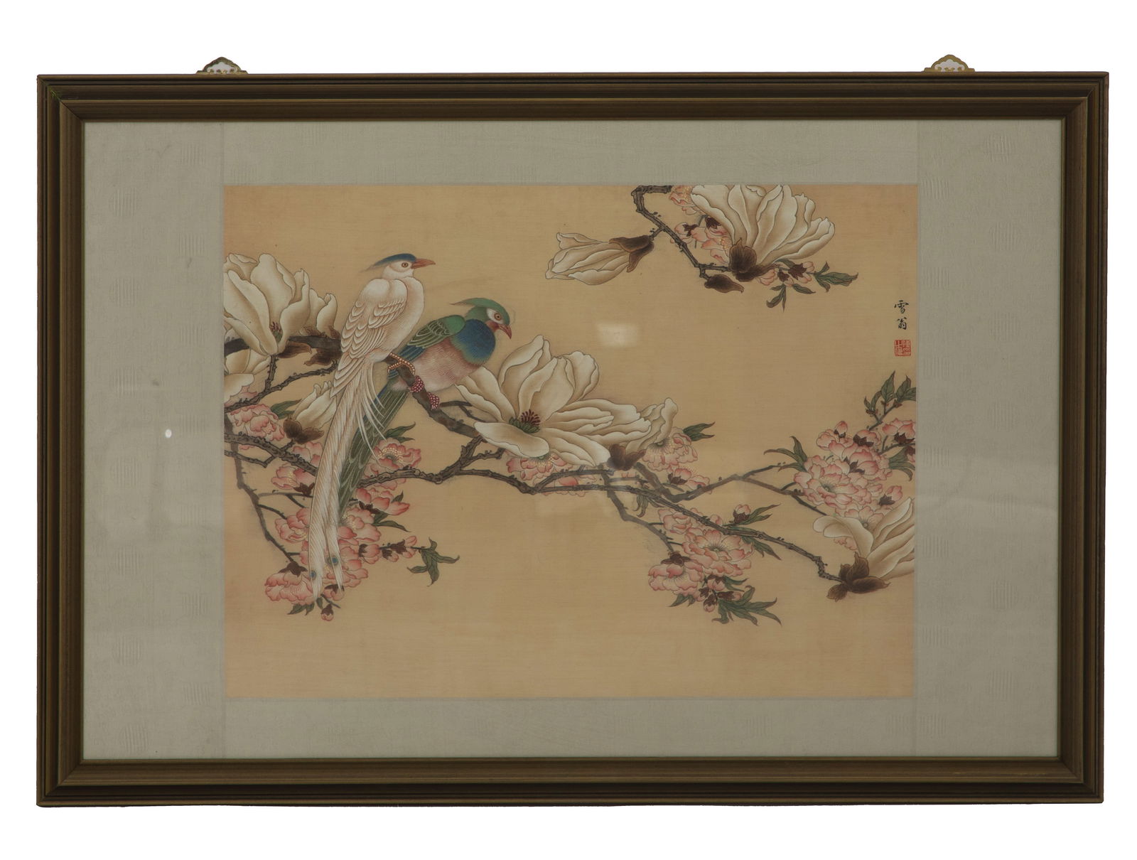 CHEN ZHIFO 陳之佛 FRAMED BIRDS PAINTING (1 of 3)