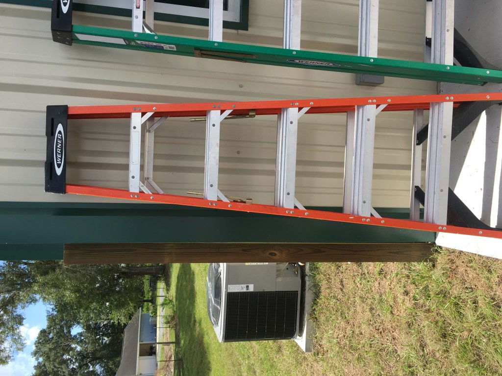 Orange Werner 6ft Ladder (1 of 1)