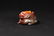 A WHITE AND RUSSET JADE MYTHICAL BEAST HAN DYNASTY