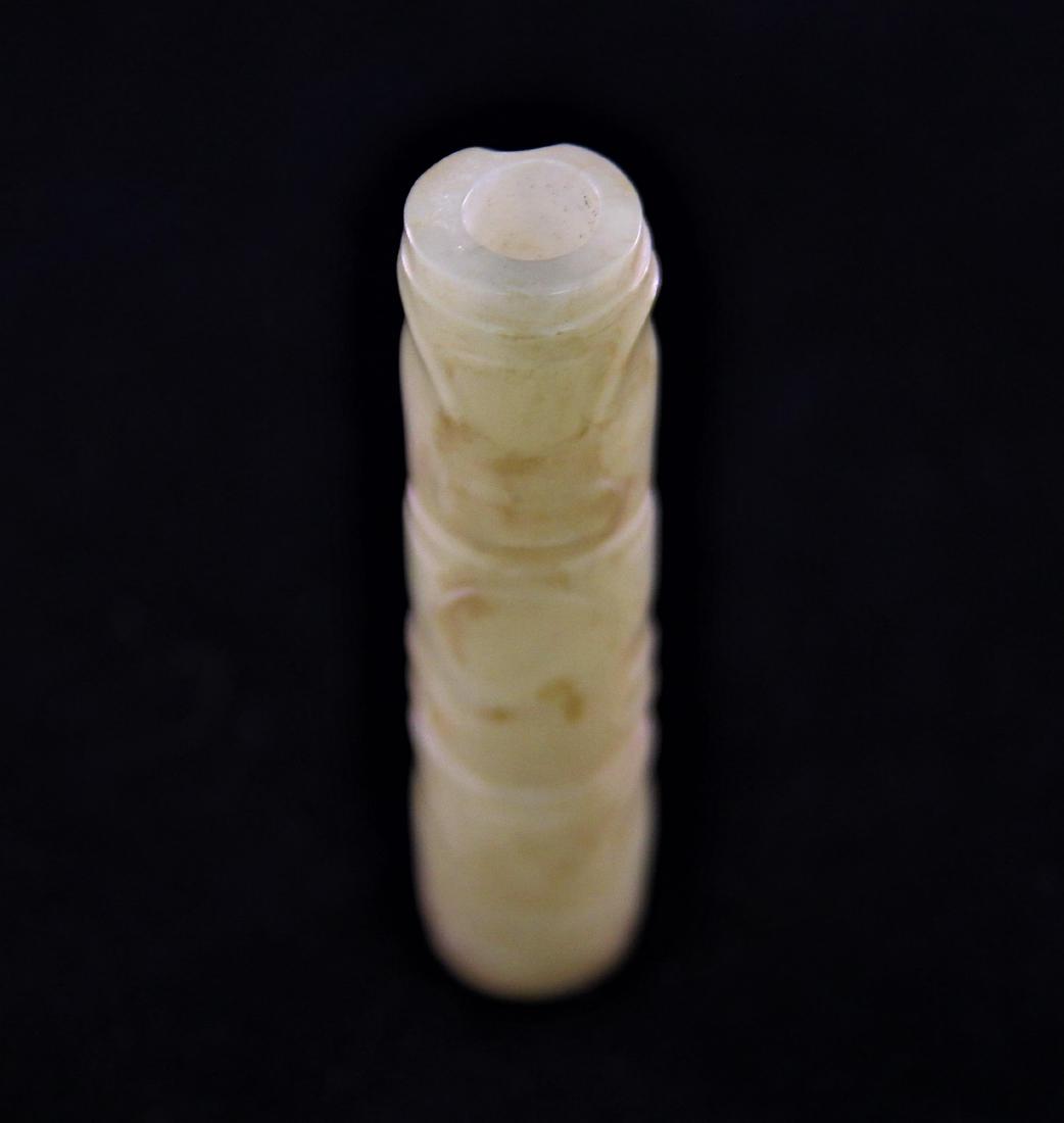 LIANGZHU CULTURE JADE TUBE (1 of 6)