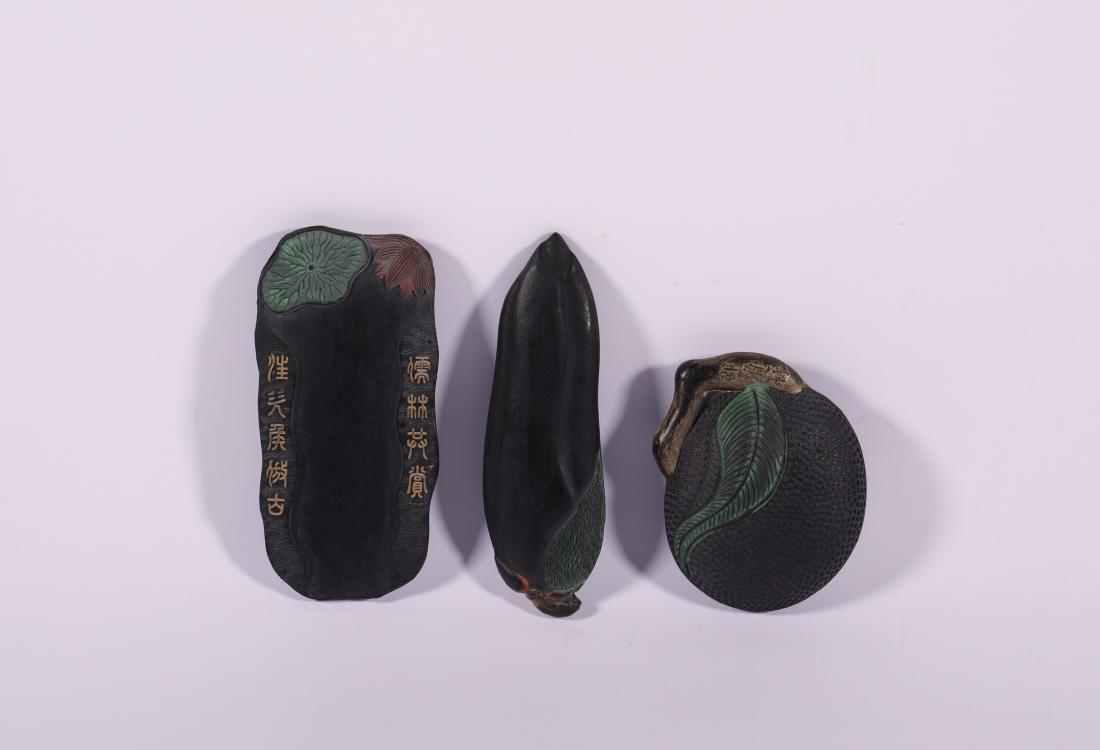 Qing Dynasty - A Set of Ink (3PC) (1 of 8)