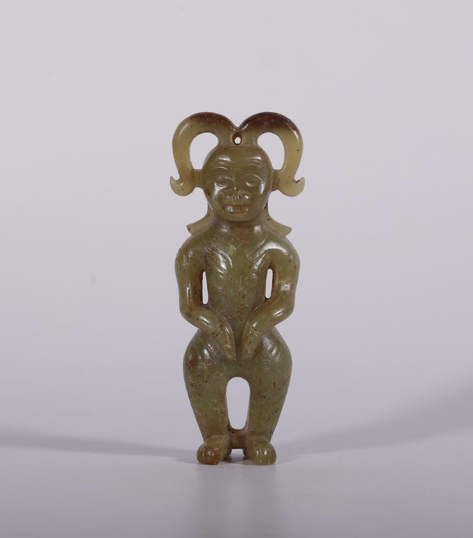 Shang Dynasty Jade Figure