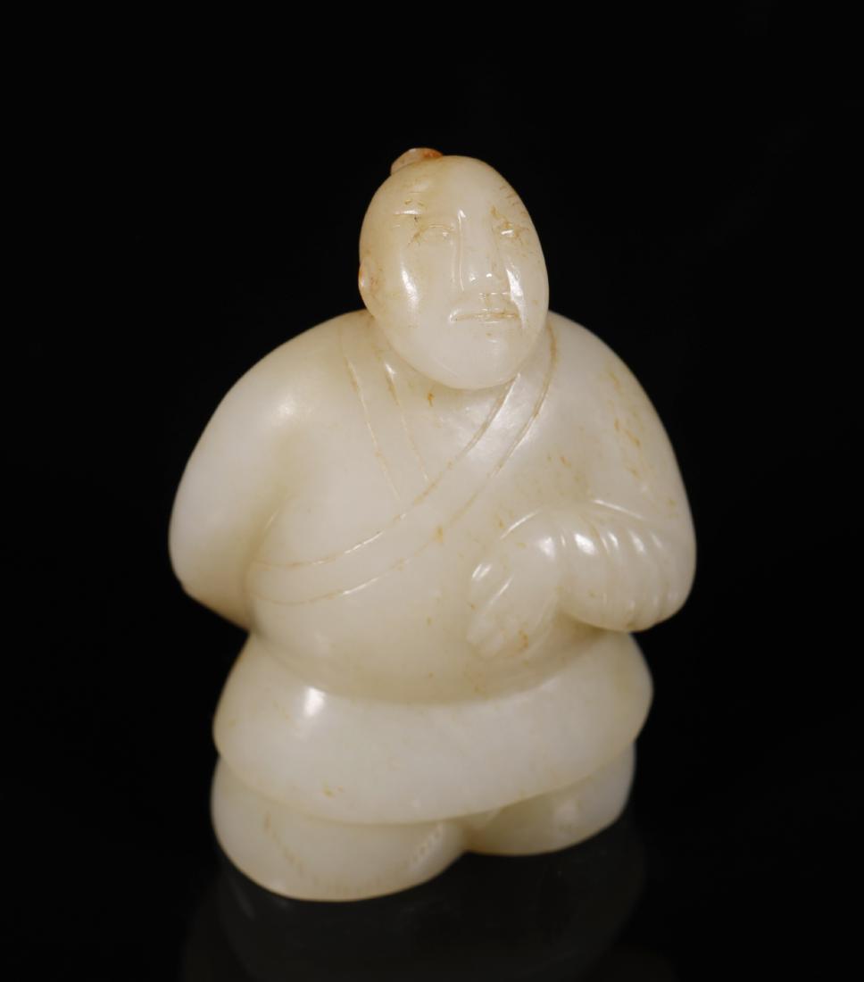 Han Dynasty - Carved Jade Figure (1 of 8)