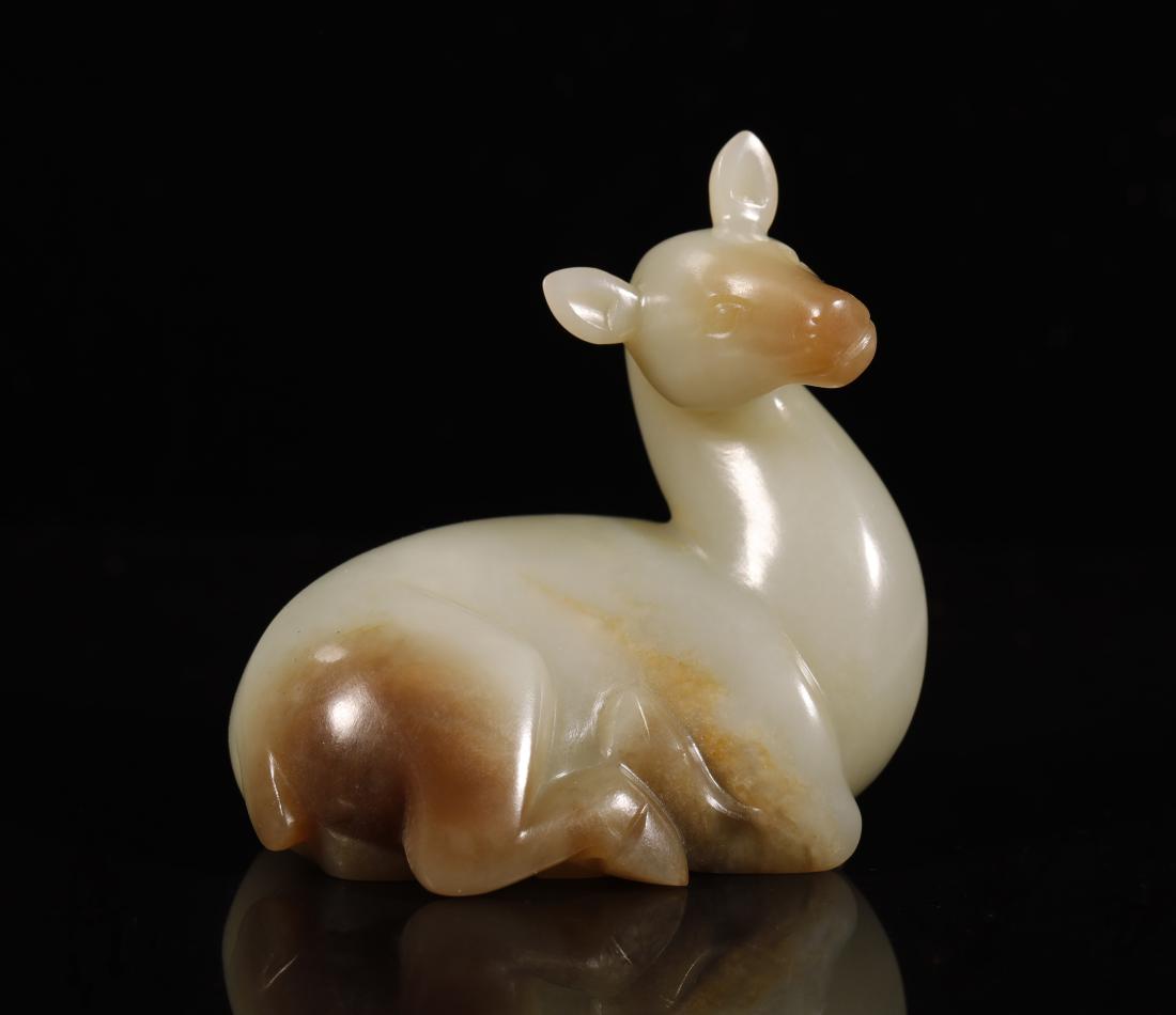 Han Dynasty - Carved Jade Deer (1 of 8)