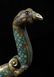 Warring State-Gold Silver on Bronze w/ Gem Dragon - 4