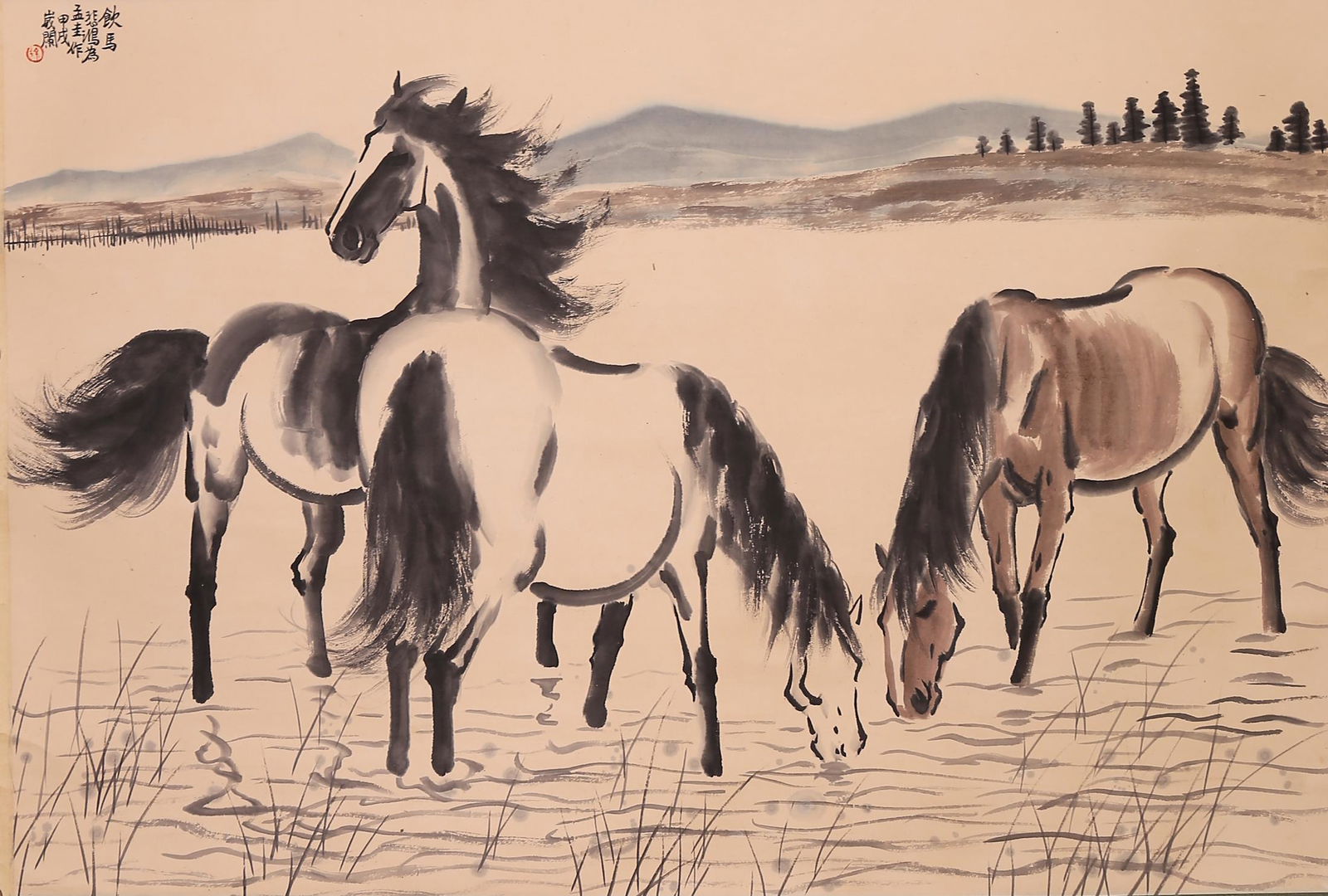 Xu Beihong - Painting of Horse (1 of 5)