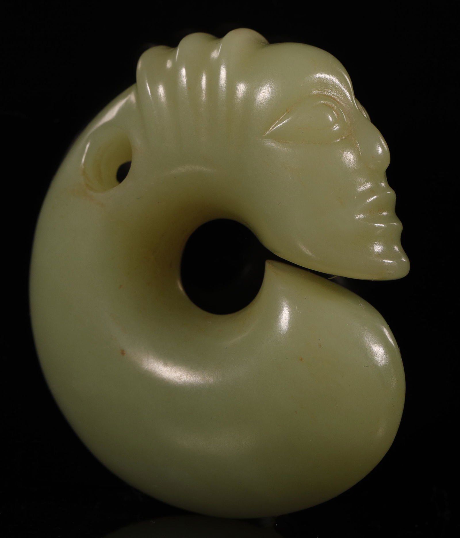 Hongshan Culture - Carved Jade Ring (1 of 6)