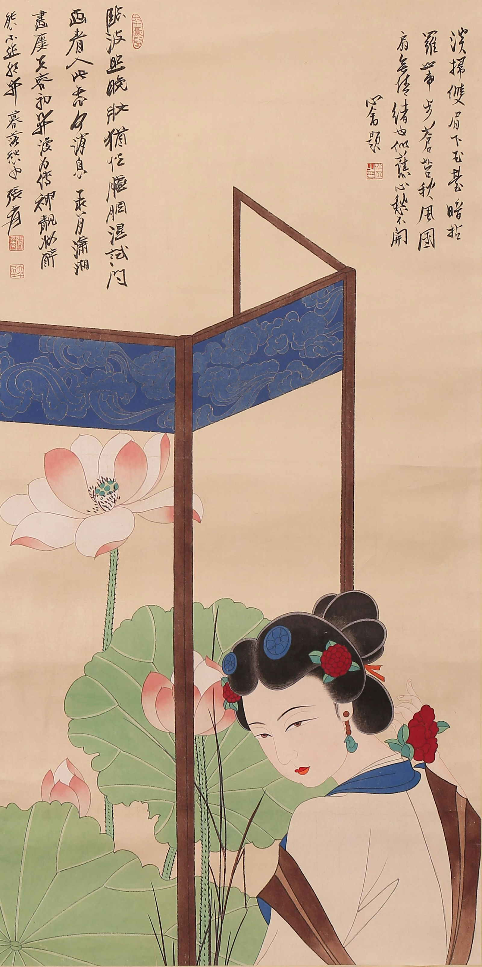 Daqian Zhang - Figure Painting (1 of 5)