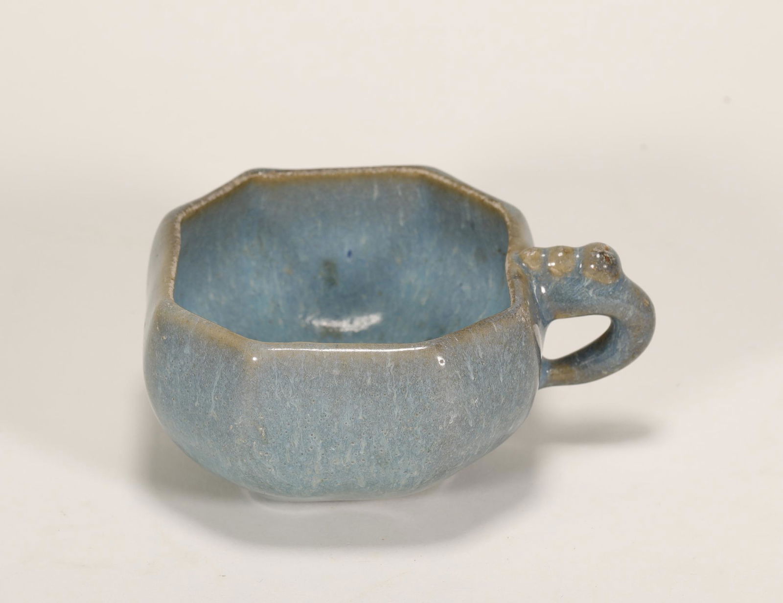 Yuan Dynasty - Blue Glaze Jun Yao Cup (1 of 8)