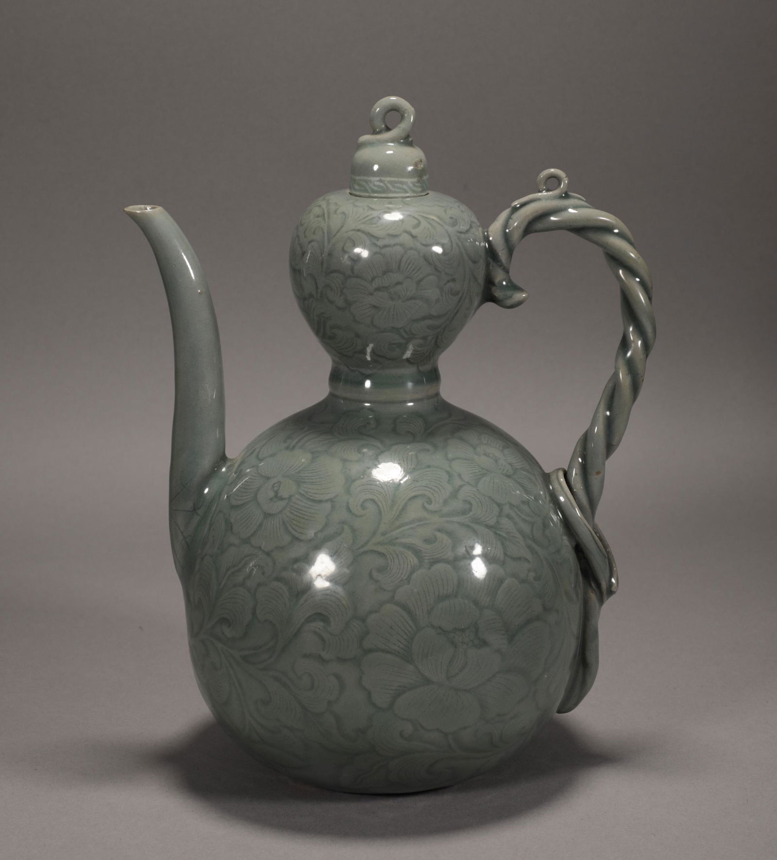 Song Dynasty Goryeo Celadon Pot (1 of 8)