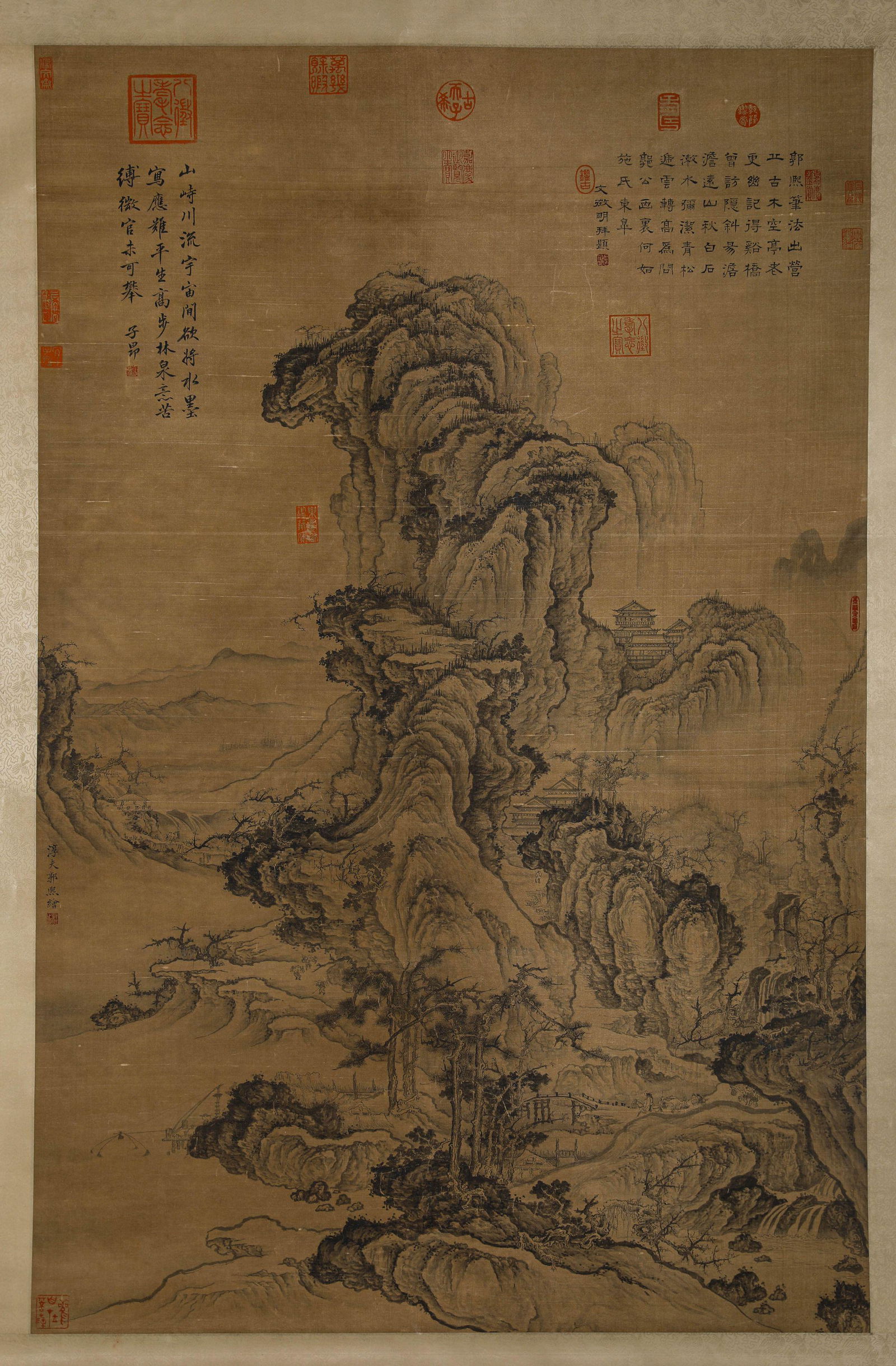 A Chinese Scroll Painting by Guo Xi (1 of 9)
