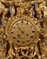 French Gilt Bronze Putti Mantel Clock - 2