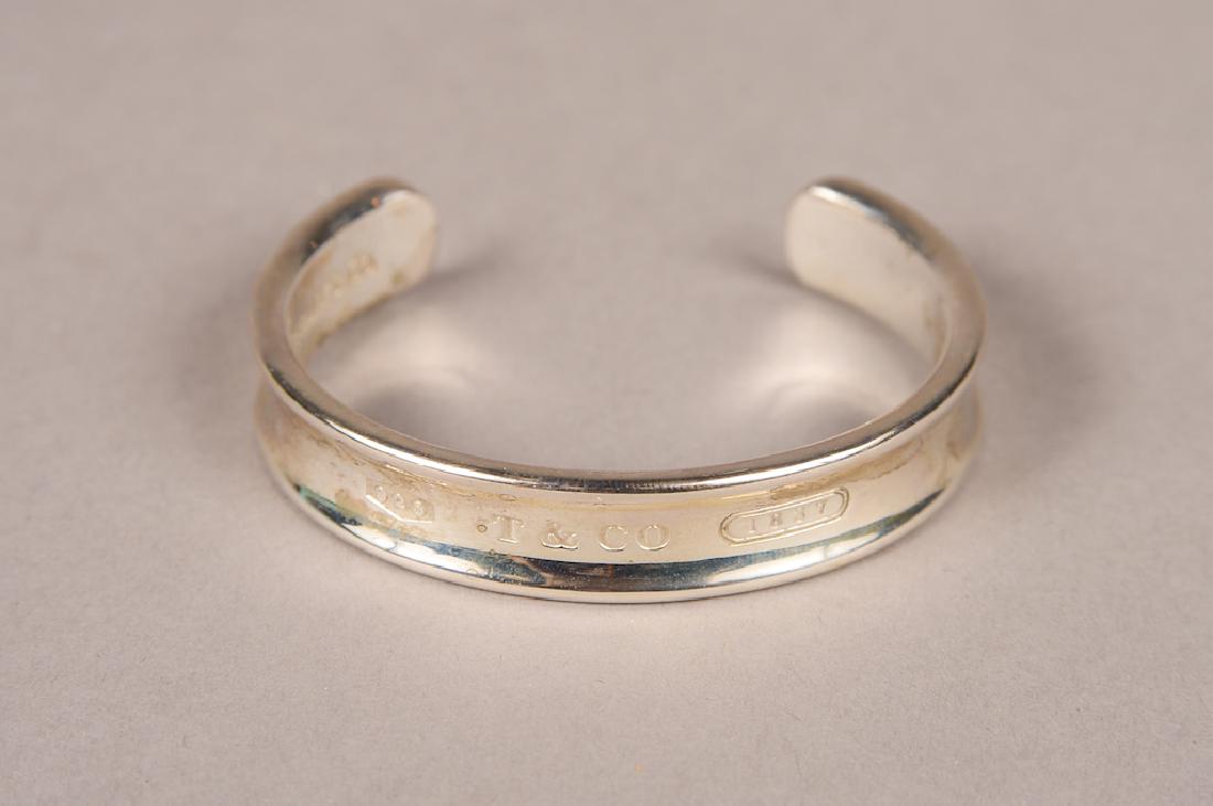 Tiffany & Co. Sterling silver 1837 model cuff (1 of 4)