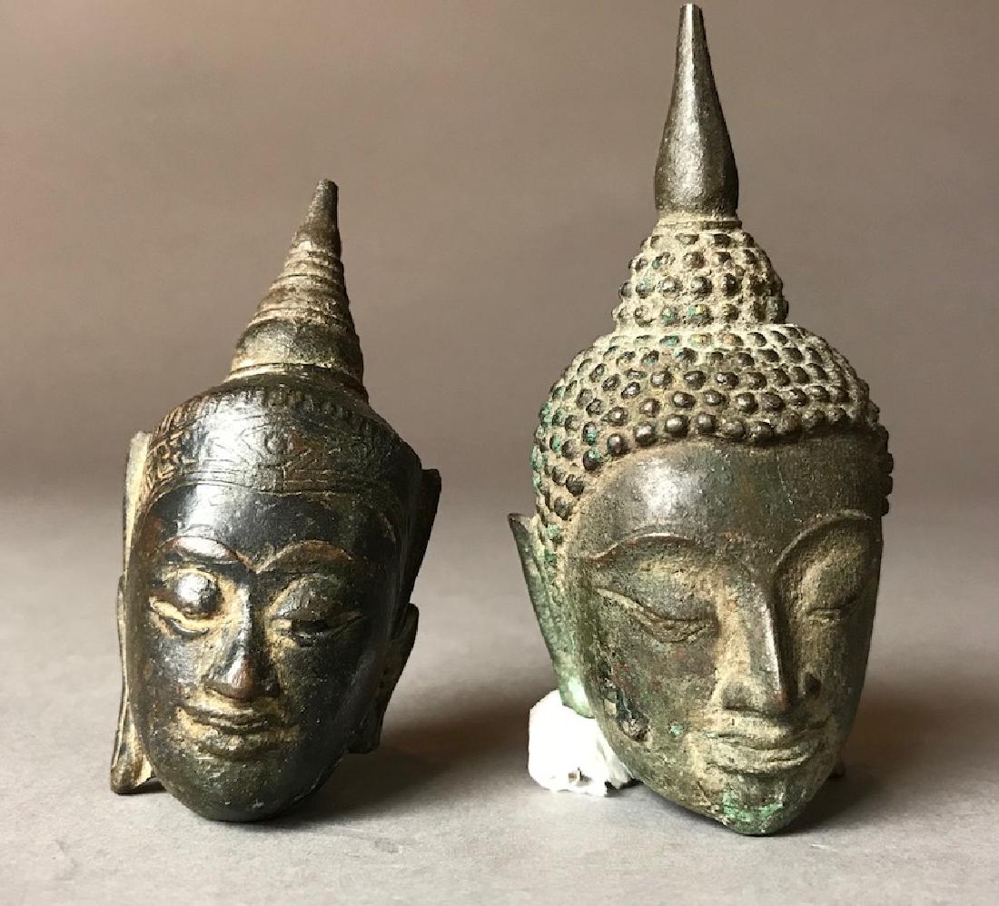 Two Old Thai Buddha Heads (1 of 7)