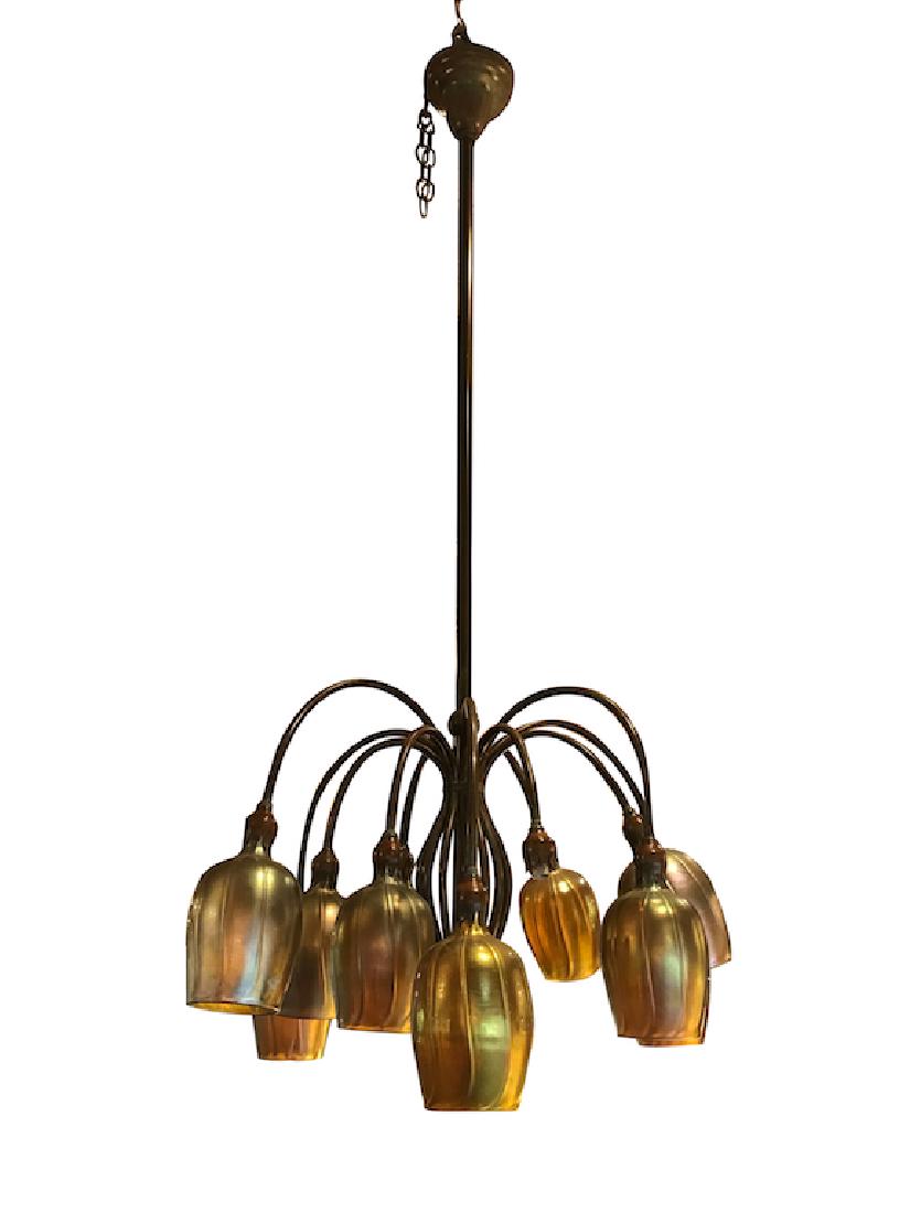 Lundberg Studios 12-Light Bronze Chandelier (1 of 7)